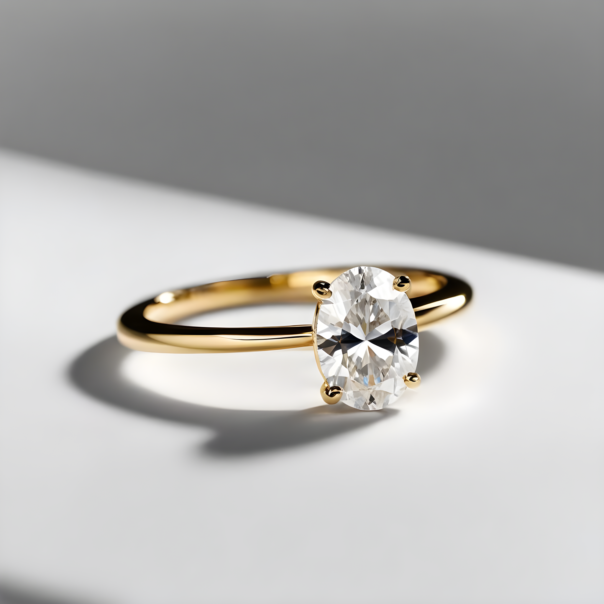 -ultra-high-quality--classic-look--front-look--white-background--a-yellow-gold-ring-with-really-thin-band--one-centered-oval-diamond--on-hand-2